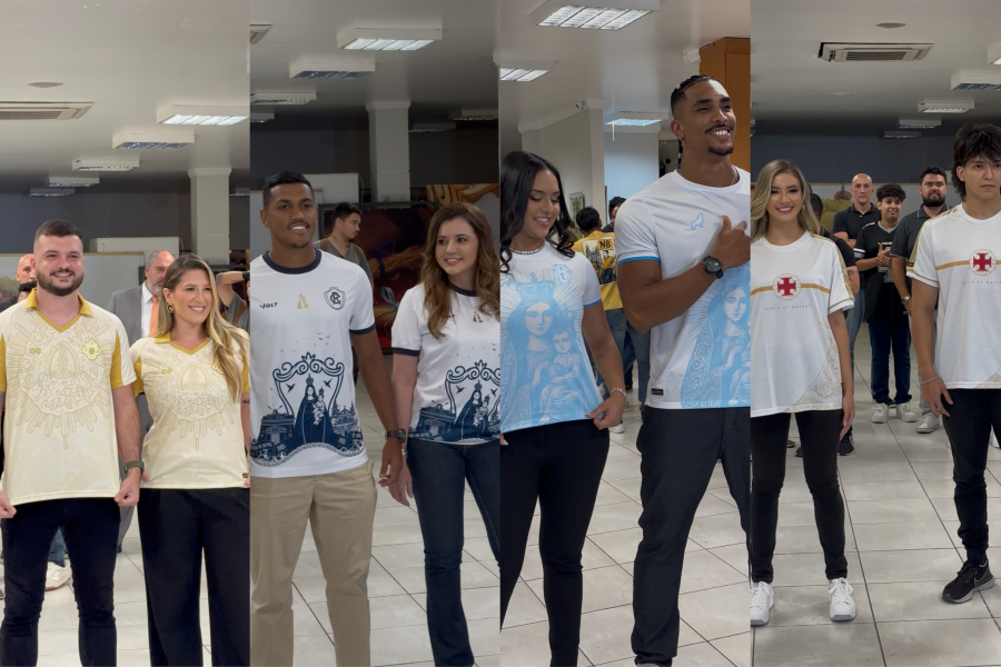 Tuna, Remo, Paysandu e Vasco lançam camisas oficiais em homenagem ao Círio de Nazaré
