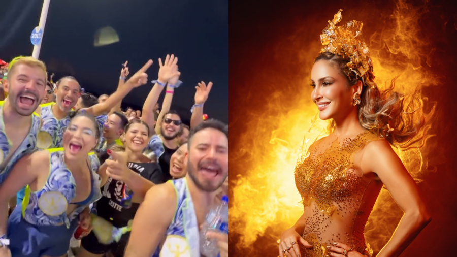 Paraenses marcam presença no Bloco Largadinho, de Claudia Leitte, em Salvador