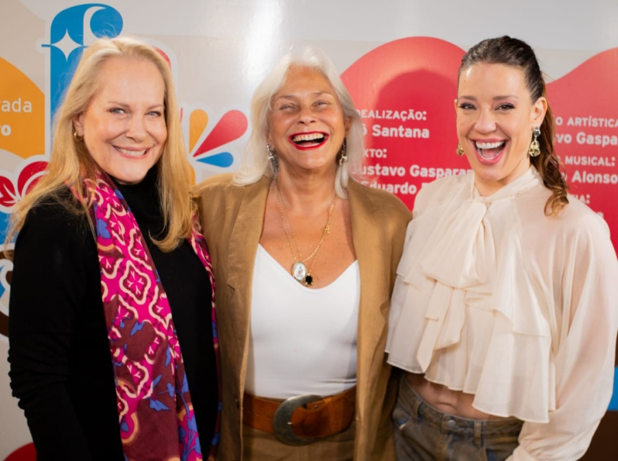 Lucinha Lins e Helga Nemetik reverenciam trajetória de Fafá de Belém