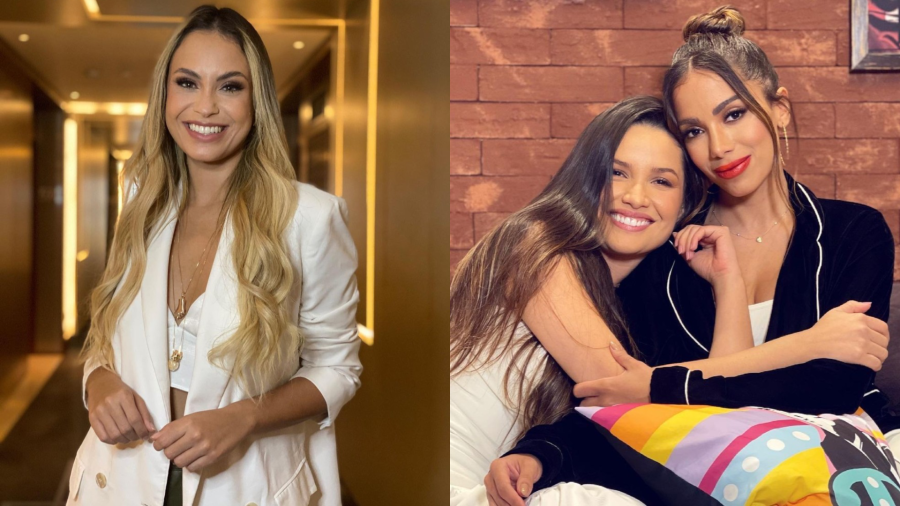 Público xinga Sarah Andrade em bloco da Anitta e Juliette tenta conter coro 