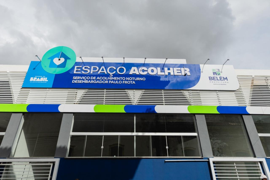 Belém inaugura primeiro espaço de acolhimento noturno para pessoas em situação de rua no Pará