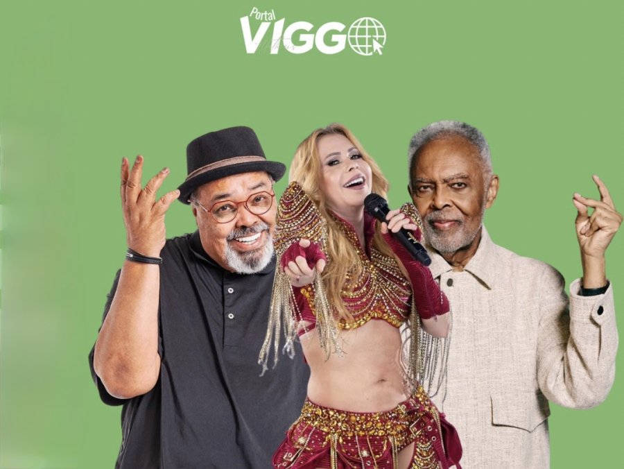 Joelma, Gilberto Gil e Jorge Aragão: PORTAL VIGGO sorteia ingressos para celebrar 7 meses