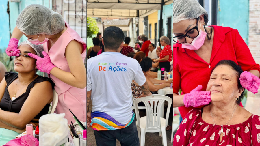 Projeto Amigos do Beco promove ação de saúde e beleza para mulheres em Belém