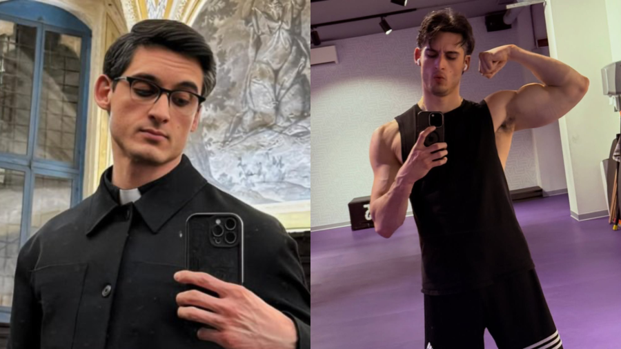 Padre italiano viraliza ao anunciar que deixará a batina: “Amo Deus, mas não consigo viver sem sexo”