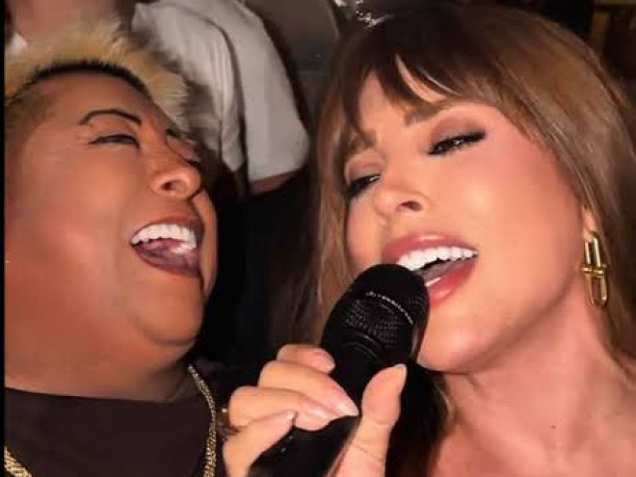 Durante festa de Carlinhos Maia, Patixa Teló declara: “Manu Bahtidão é a melhor cantora do Brasil”