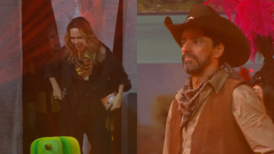 Olha ela! Ana Paula dá a volta por cima após ser barrada por Alberto Cowboy e rouba a cena na festa do líder