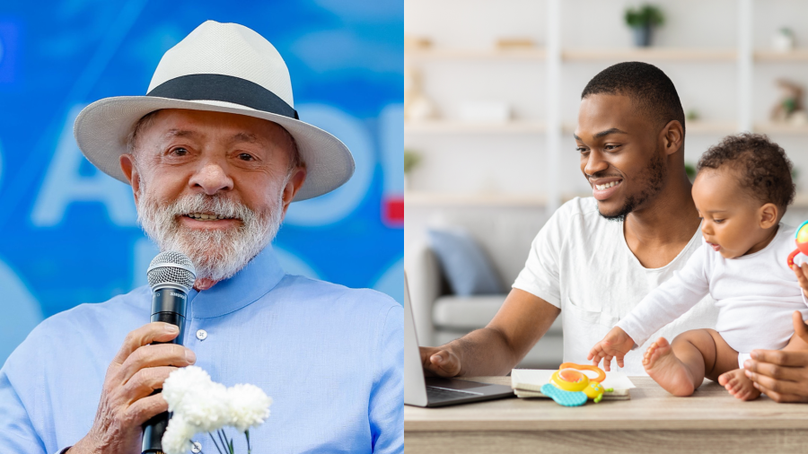 Lula garante até 20 dias de licença-paternidade e cria salário-paternidade no Brasil