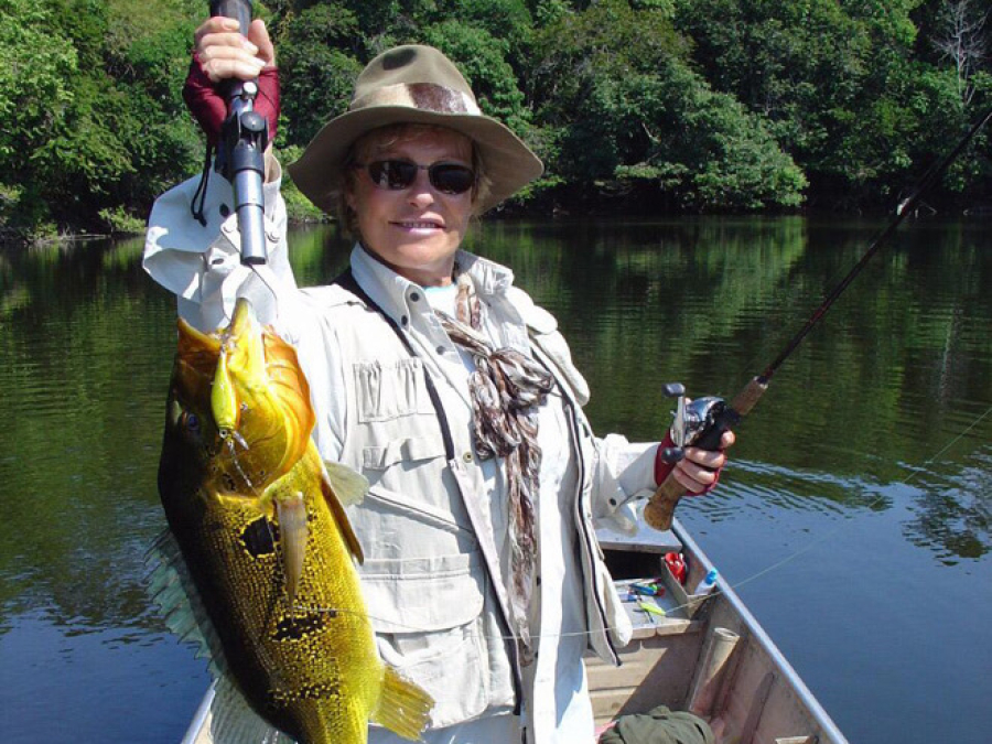 Ana Maria Braga revela paixão por pesca esportiva no Pará 