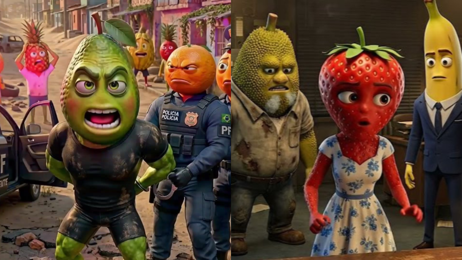 De bananas a morangos: vídeos com frutas dominam a internet e público pede novelas completas