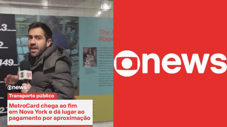 GloboNews repercute fim do MetroCard em Nova York e público questiona relevância da matéria: “E nós com isso?”