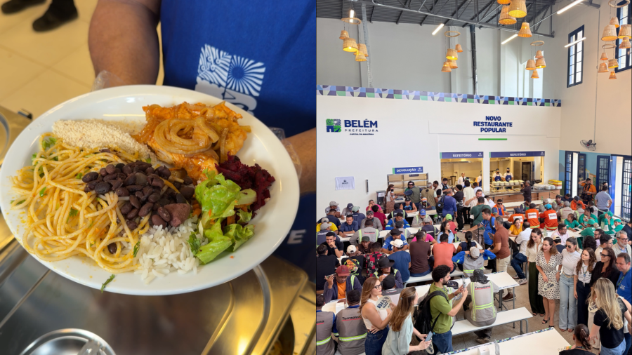 Belém inaugura restaurante popular no centro com mil refeições diárias a R$ 2