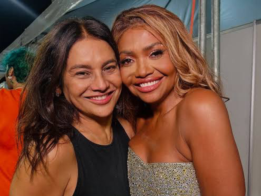 Encontro paraense: Dira Paes prestigia show de Gaby Amarantos no Rio de Janeiro