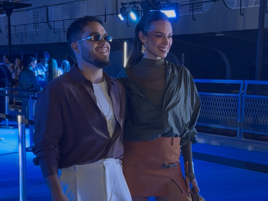 Alane Dias chega com Francisco Gil ao Rio Fashion Week