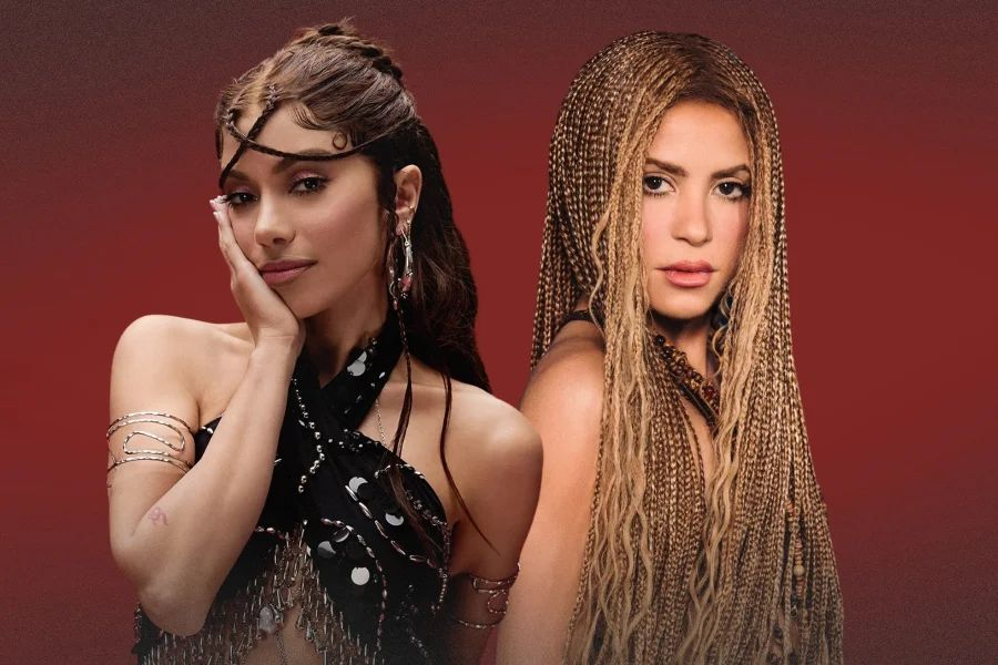 Anitta e Shakira no Rio: 