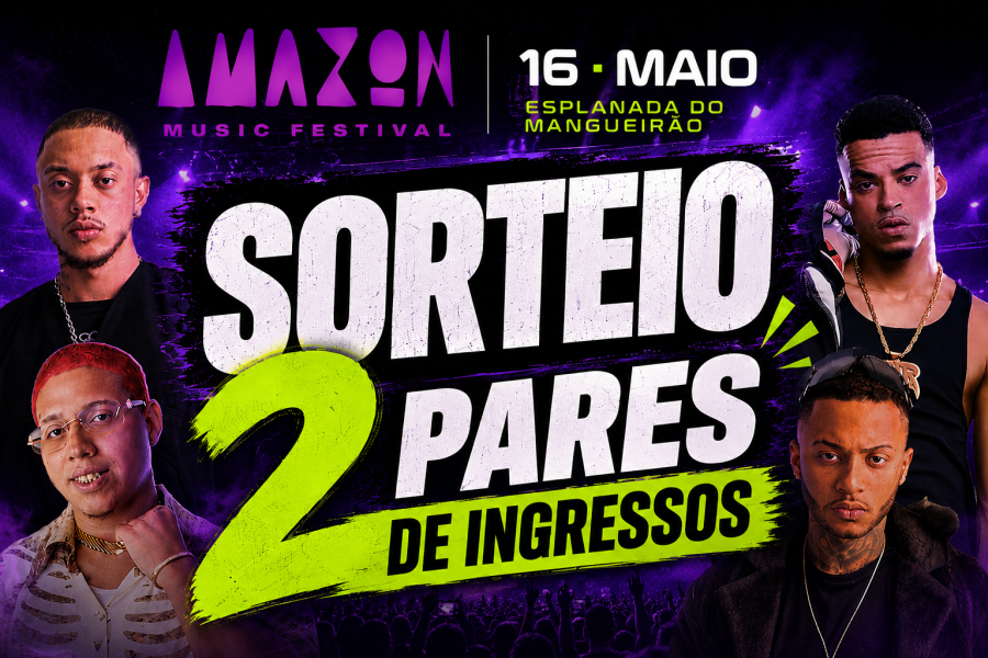 Sorteio do PORTAL VIGGO vai levar seguidores ao Amazon Music Festival