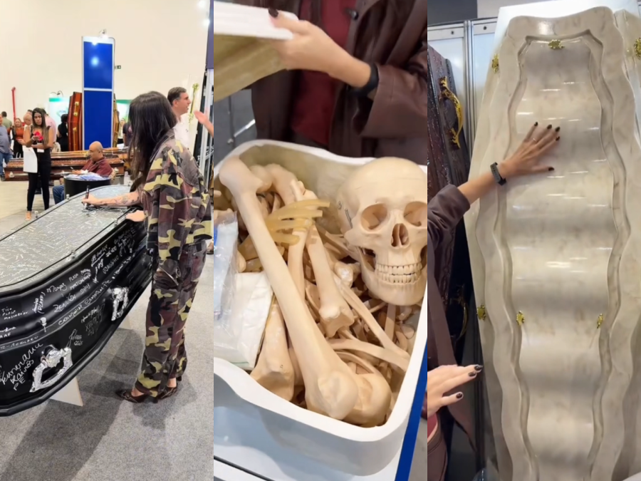 Feira funerária mostra as novas tendências para velórios e despedidas