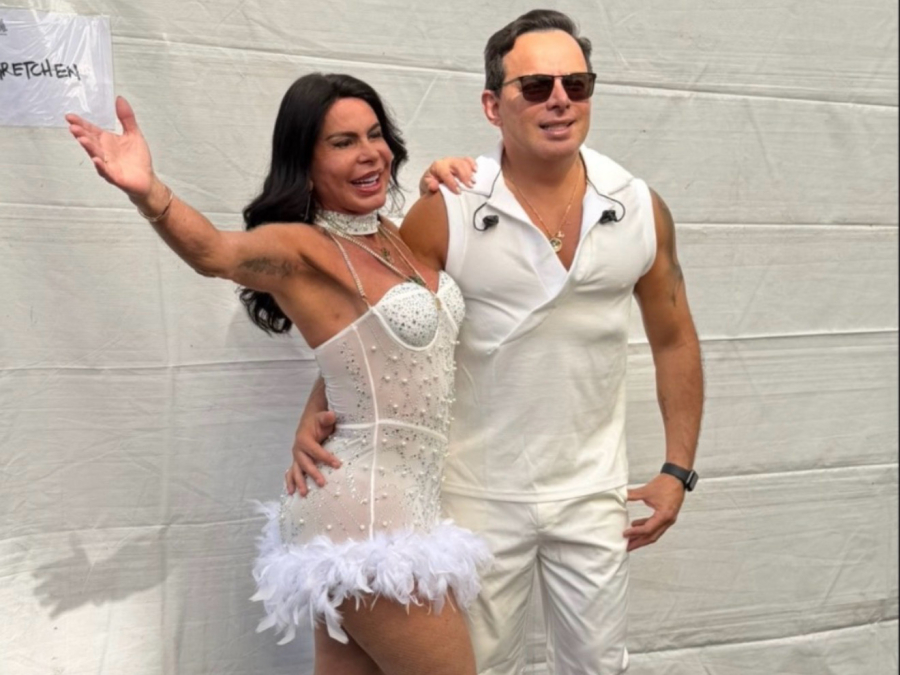 Gretchen canta sucesso de Joelma durante show na Virada Cultural em São Paulo