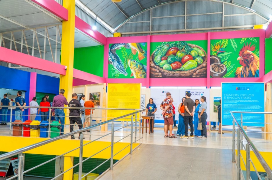 Exposição do Arte em Cores entra na última semana de visitação em Parauapebas, no Pará