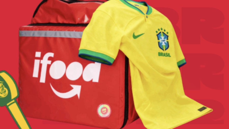 Torcedores confundem bandeirão do iFood com bandeira do Flamengo e impedem abertura no Maracanã