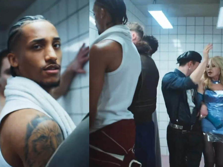 Com jogador João Pedro, Madonna faz “banheirão” em novo curta musical