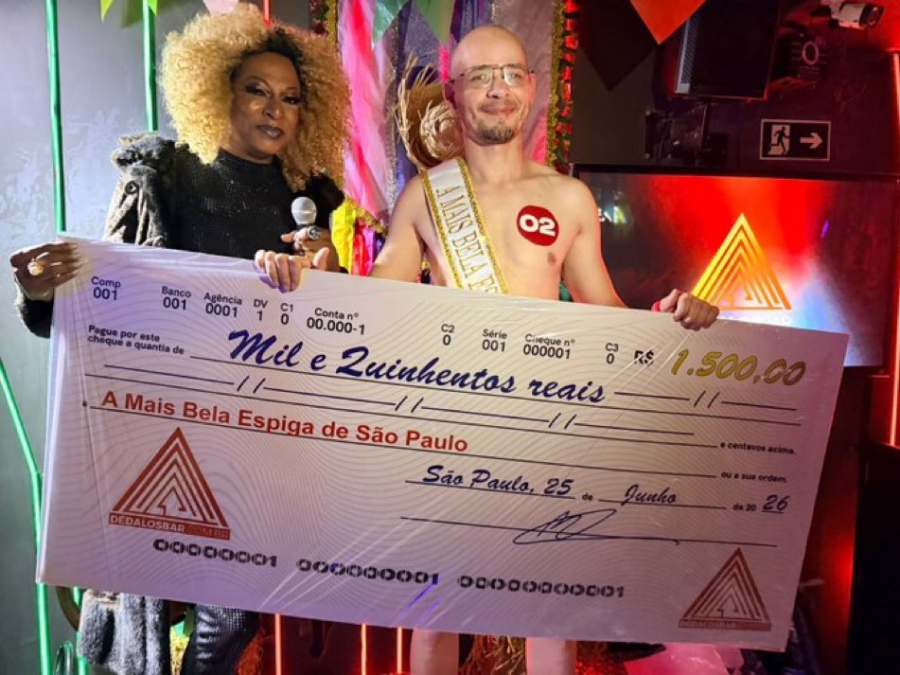 Matemático vence concurso “A Mais Bela Espiga de São Paulo” e leva prêmio de R$ 1,5 mil