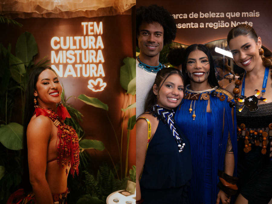 Cunhãs-porangas e influenciadores movimentam camarote da Natura em Parintins