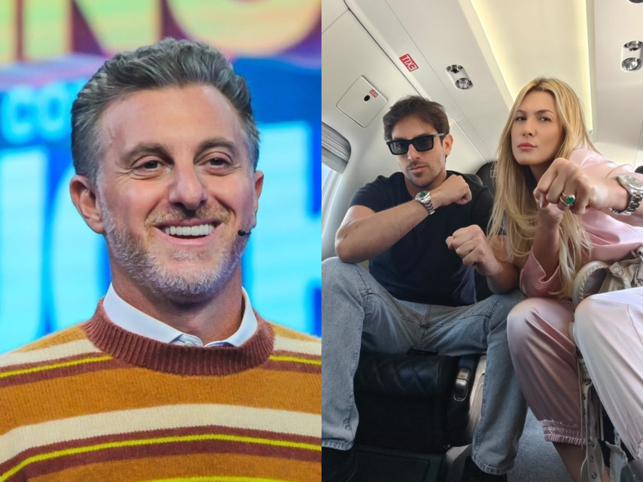 Internautas criticam Lívia Andrade e Luciano Huck após citação a Rodrigo Branco, condenado por racismo: “Teve coragem de gravar no apartamento dele”