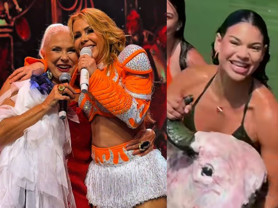 Lia Mendonça, do vídeo do búfalo esfolado, publica elogios a si mesma: “Visibilidade para o Norte nem Joelma e Fafá de Belém conseguiram”