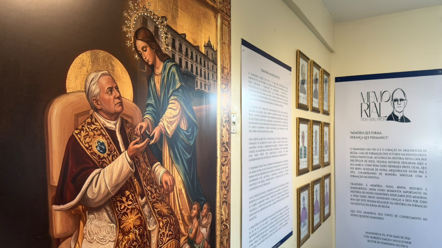 Memorial Dom Tadeu Prost é inaugurado no Seminário São Pio X, em Belém