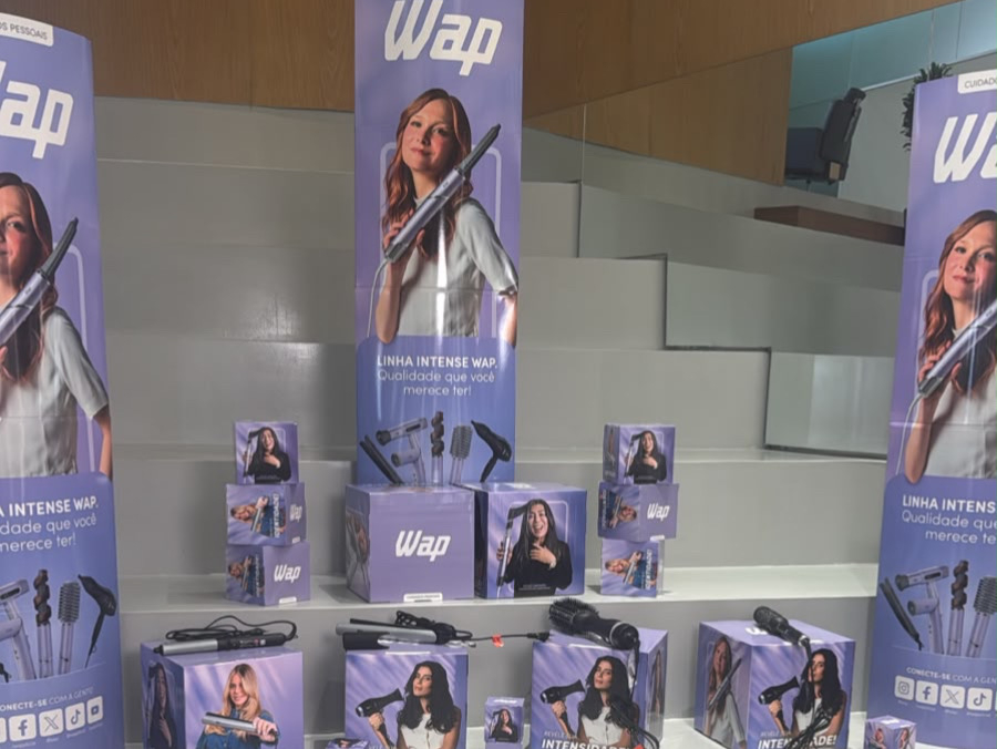 WAP amplia atuação na beleza e lança linha de ferramentas para cabelos