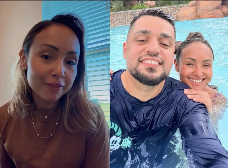 Bruna Karla se pronuncia após rumores sobre casamento e nega suposto envolvimento do marido com outro homem: “Para a tristeza de Satanás”