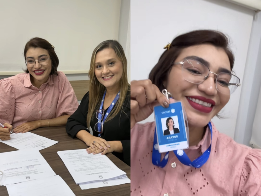 Soyara Almeida assina contrato com a Record Belém e já começa trabalhos para o Pará Bom D+