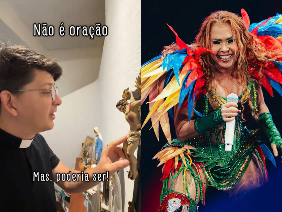 “Não é oração, mas poderia ser”: padre canta música de Joelma