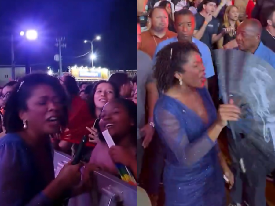 Prefeita de São Luís rouba a cena durante show de Pabllo Vittar