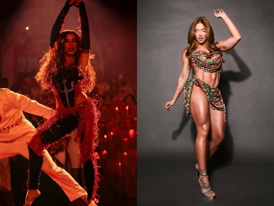 Internautas comparam samba no pé de Anitta e Virgínia como rainhas da Grande Rio