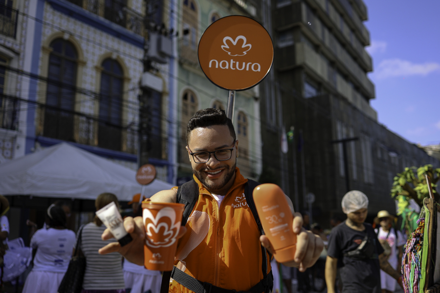 Natura irá distribuir protetor solar, amostras, picolés e brindes durante o Círio 2026