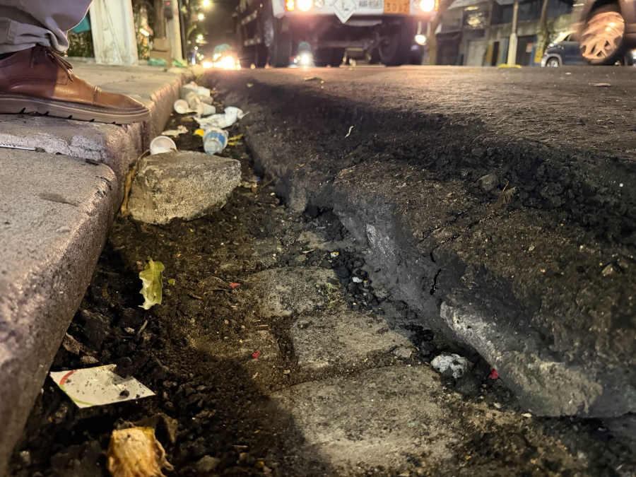 Empresa é notificada e corrige asfalto na avenida Nazaré, em Belém; serviço será feito sem custo para a Prefeitura