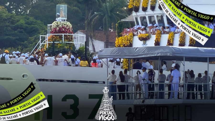Imagem Peregrina é colocada no Garnier Sampaio e tem início a Romaria Fluvial do Círio 2026