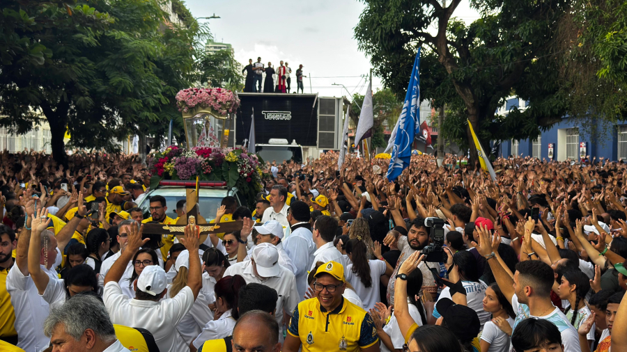 Romaria da Juventude provoca mudanças no trânsito da Avenida Almirante Barroso neste sábado