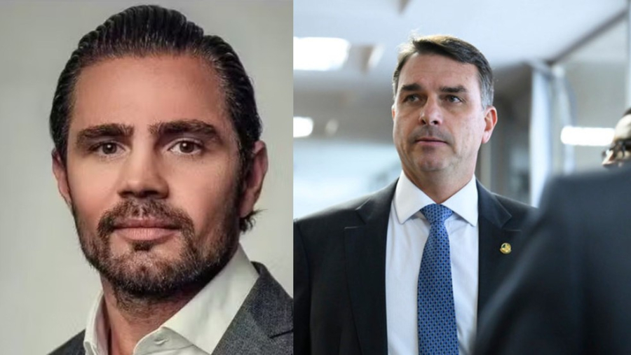 Flávio Bolsonaro chama de “ilícito” dinheiro recebido de Vorcaro durante sabatina na Globo