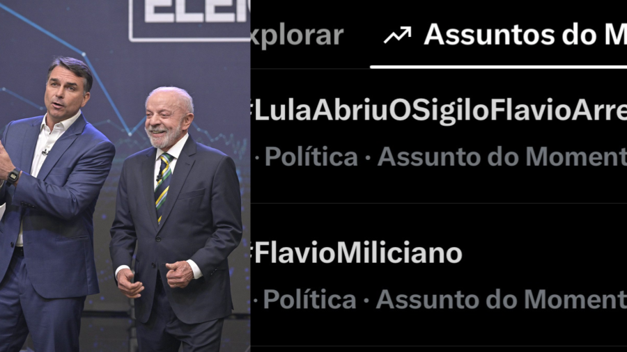 Lula anuncia que vai autorizar quebra de seus sigilos e desafia Flávio Bolsonaro a fazer o mesmo