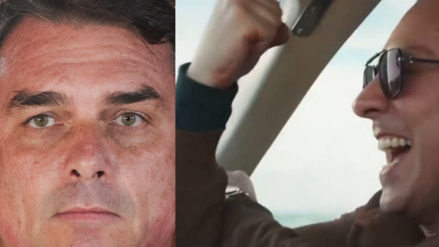 Fuga de Flávio Bolsonaro aos EUA lembra cena icônica de Marco Aurélio em “Vale Tudo”