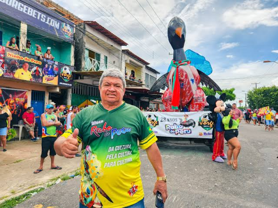 Após apoiar Flávio Bolsonaro, presidente do Rabo do Peru anuncia pausa nas atividades e projetos em Icoaraci