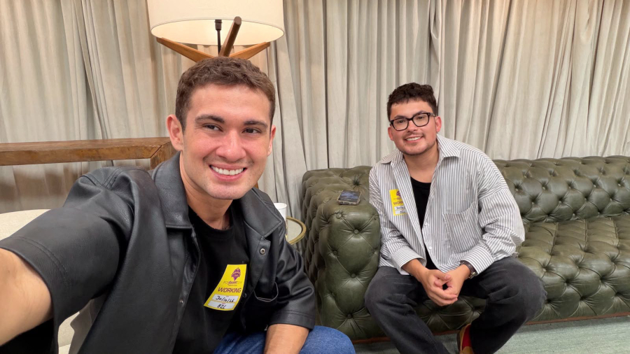 Talento paraense! Rodrigo Coss e Herisson Lopes cuidam da beleza de integrante das Pussycat Dolls no Brasil